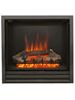 Coretta 22 inch inset electric fire widescreen glass viewing window log effect