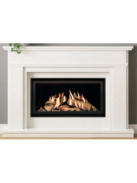 Harlow 800CF 54 Inch Micro Marble Gas Fireplace