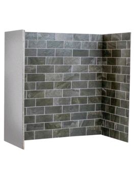 Capital Fireplaces Anthracite Brick Chamber