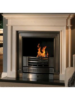 Capital Fireplaces Aversa 58 Inch Clara Pura Marble Mantel