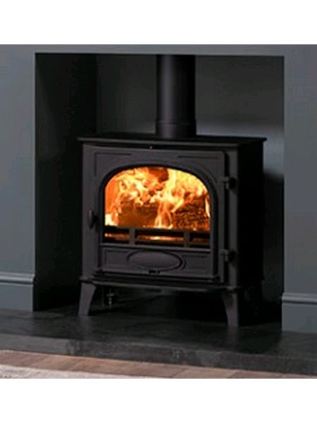 Stovax Stockton 5 wide single door multi-fuel Stove With Fixed Grate