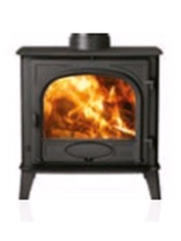 Stovax Stovax Stockton 8 multi-fuel stove single door 8.3kw ecodesign DEFRA Exempt with integral heat shields