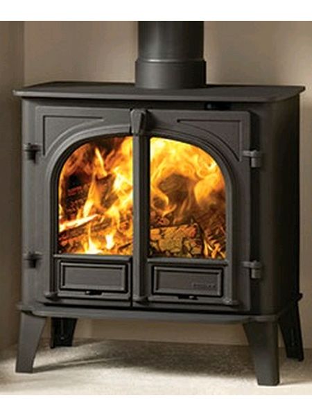 Stovax Stockton 8 woodburner 8.3kw single door stove ecodesign DEFRA Exempt with integral heat shields