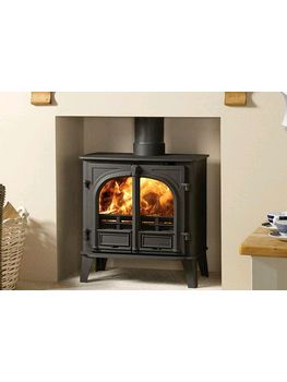 Stovax Stovax Stockton 8 multi-fuel stove double door 8.3kw ecodesign DEFRA Exempt with integral heat shields