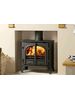 Stovax Stockton 8 multi-fuel stove double door 8.3kw ecodesign DEFRA Exempt with integral heat shields