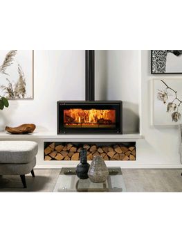 Stovax Stovax Studio 2 Freestanding wood burning stove woodburner 8.5kw Ecodesign