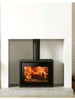 Stovax Stovax Studio 500 freestanding woodburning stove contemporary woodburner 5kw