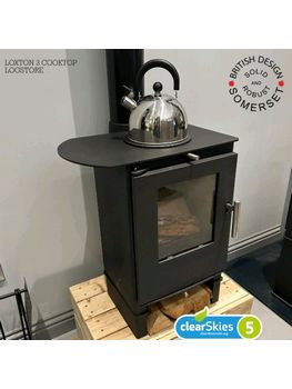 Eurostove Mendip Loxton 3 Cooktop 4kw Multi fuel Ecodesign DEFRA Exempt