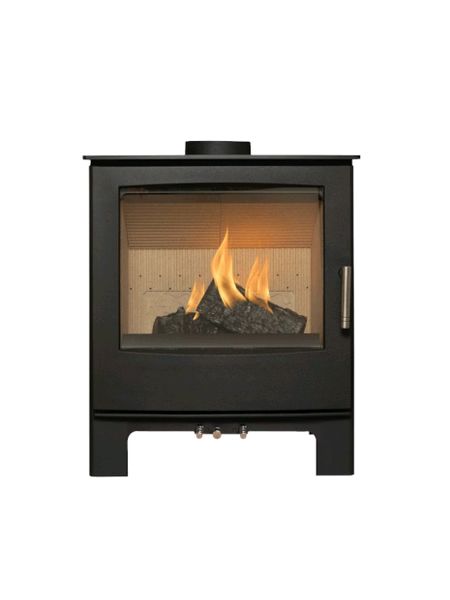 Mendip woodland large dual control SE woodburning stove woodburner 7kw Ecodesign DEFRA exempt