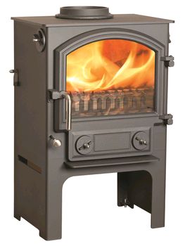 Town and County Fires The Little Thurlow Eco Smoke Control Multifuel Stove With Log Store