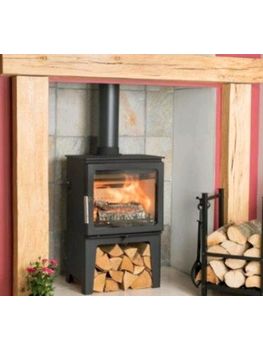 Town and County Fires Town and Country Pickering  logstore 5kw Woodburning stove woodburner ecodesign