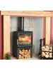 Town and Country Pickering  logstore 5kw Woodburning stove woodburner ecodesign