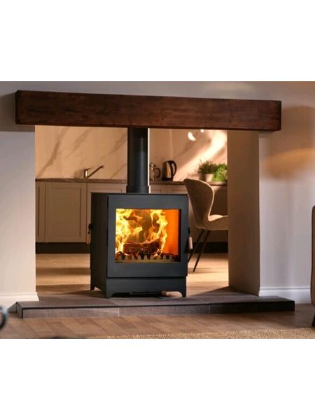 Burley Dale 9809D double sided stove 8kw woodburner