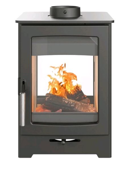 Parkray Aspect 4 Eco double side stove 5kw woodburner