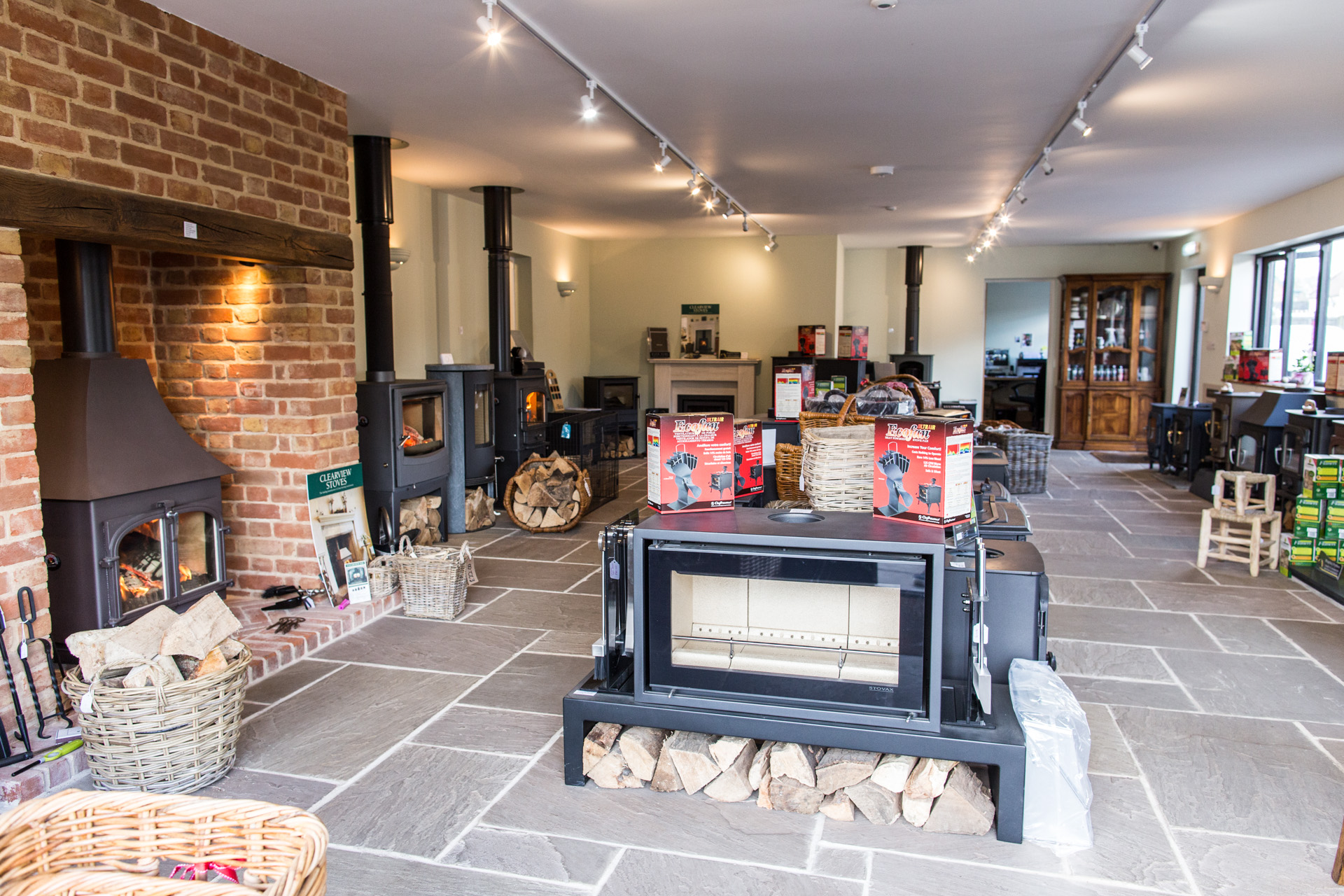 Waveney Stoves, Fireplaces and Range Cookers Showroom Ellingham, Suffolk