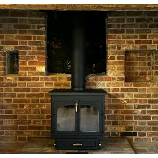 Clearview 650 Flat Top Multifuel Stove